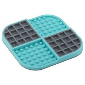 LickiMat Schleckmatte Slomo türkis-grau CHF 13.90