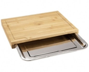 CROFTON® SCHNEIDEBRETT MIT AUFFANGSCHALE