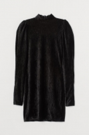 Velourskleid mit Puffärmeln CHF 36.95