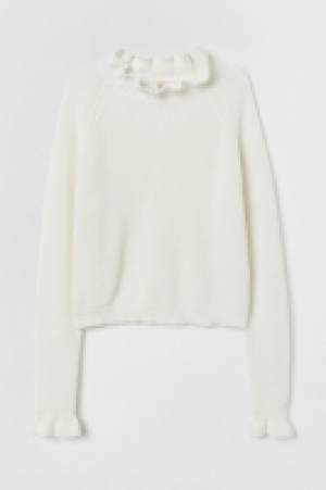 Pullover mit Volant CHF 17.46