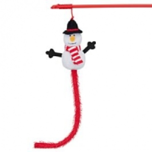 Qualipet  Trixie Xmas Spielangel Schneemann 31cm