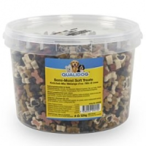 QUALIDOG Hundeleckerli Semi-Moist Knöcheli Mix 1.8kg CHF 19.90