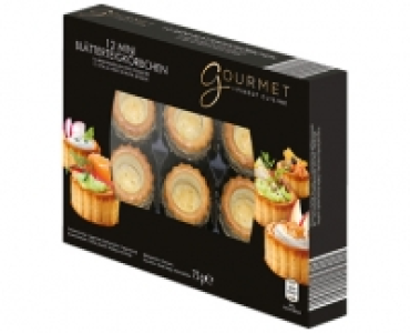 GOURMET MINI BLÄTTERTEIGKÖRBCHEN CHF 2.49