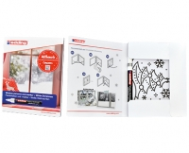 EDDING® WEIHNACHTLICHES FENSTERMALSET CHF 7.99