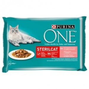 Purina ONE Zarte Stückchen in Sauce mit Lachs & Karotten CHF 3.50