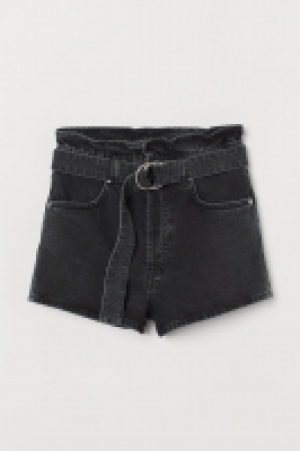 Paperbag-Shorts aus Denim CHF 17.95