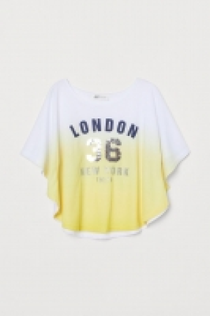 Poncho-Shirt mit Druck CHF 12.45