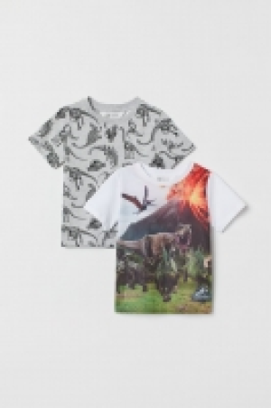 2er-Pack T-Shirts mit Druck CHF 9.95