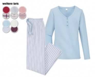 BLUE MOTION DAMEN-FLANELL-PYJAMA