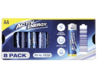 ACTIV ENERGY® BATTERIEN ALKALINE CHF 3.79