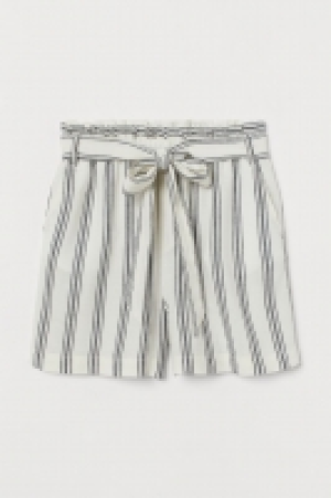 Paperbag-Shorts aus Leinenmix CHF 12.95