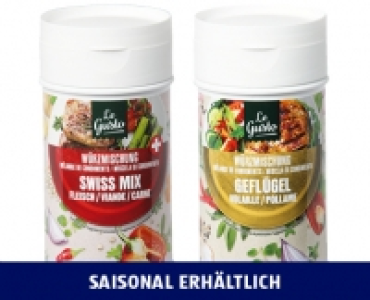 Aldi Suisse  LE GUSTO FLEISCHGEWÜRZE
