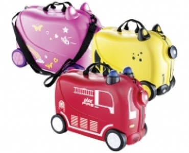KINDER-TROLLEY MIT SITZFUNKTION