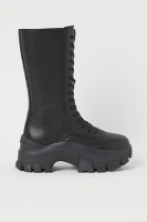 Chunky Boots aus Leder CHF 69.95