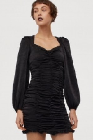 Gerafftes Satinkleid CHF 19.95