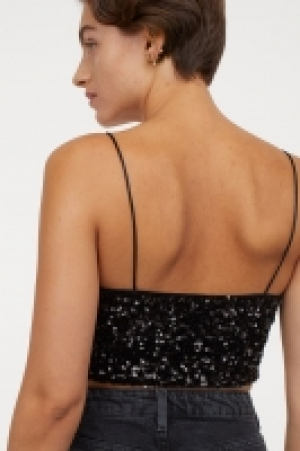 Kurzes Paillettentop CHF 17.95