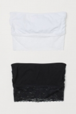 HM  2er-Pack Bandeau-BHs