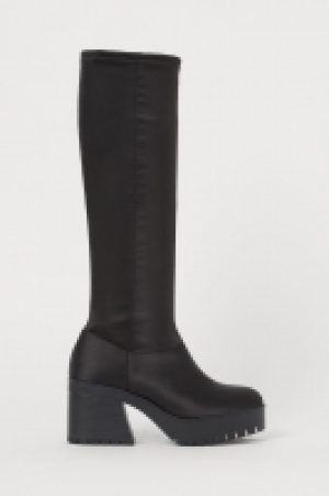 Plateaustiefel aus Satin CHF 29.95