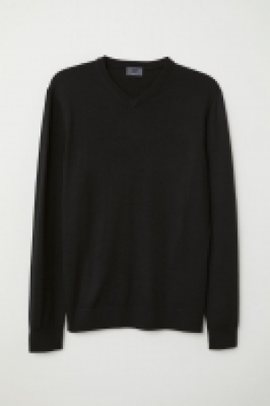 V-Pullover aus Merinowolle CHF 29.95