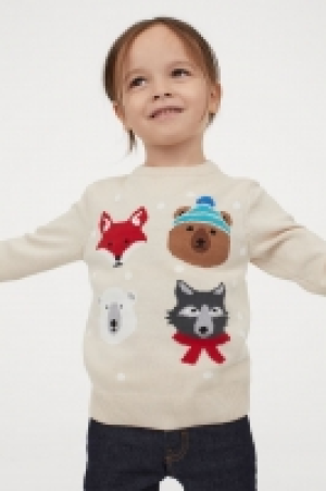 Pullover mit Intarsienmotiv CHF 6.95