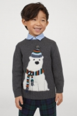HM  Pullover mit Applikationen