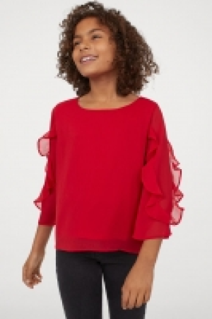 Chiffonbluse mit Volants CHF 9.95