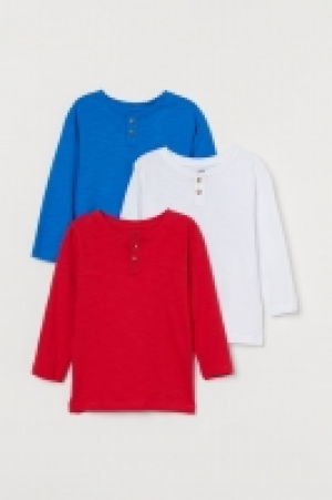 3er-Pack Henleyshirts CHF 17.95