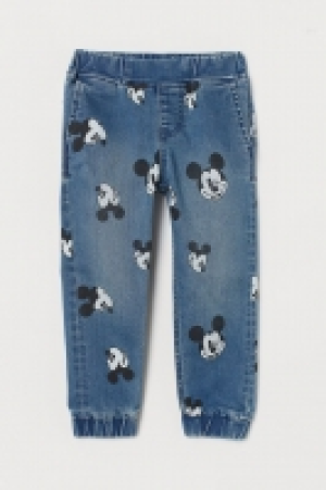HM  Bedruckte Denimjoggers