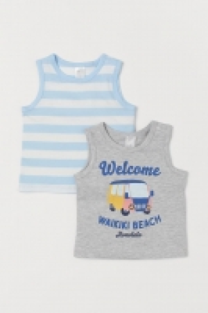 2er-Pack Baumwoll-Tanktops CHF 8.95