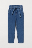HM  Jeans mit Paperbag-Bund