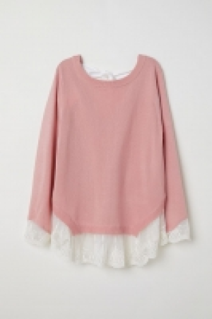 Pullover mit Spitzenborten CHF 27.95
