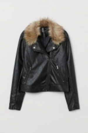 Bikerjacke mit Faux-fur CHF 24.95