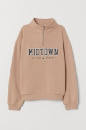 Sweatshirt mit Stehkragen CHF 14.95
