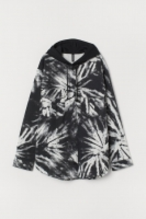HM  Utility-Bluse mit Kapuze