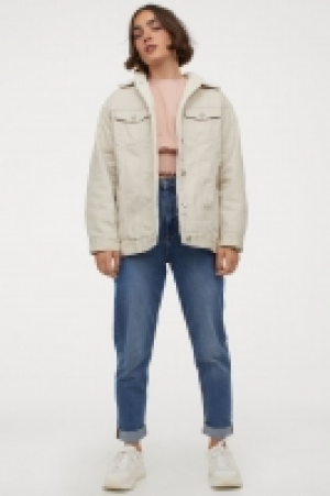 HM  Twilljacke mit Teddyfutter