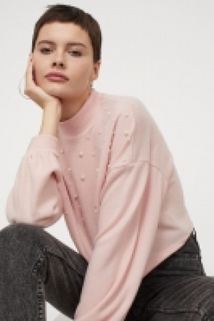 Pullover mit Perlen CHF 14.95