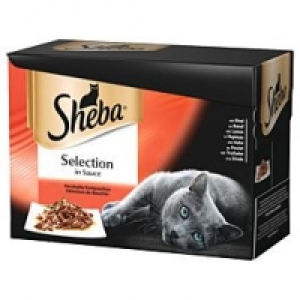 Qualipet  Sheba Selection in Sauce herzhafte Komposition 12x85g