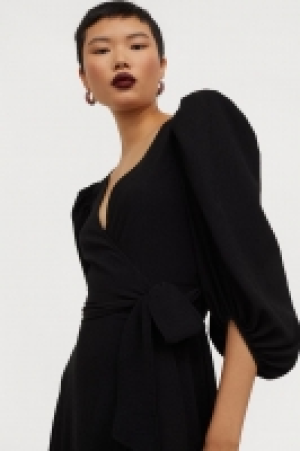 Wickelkleid mit Puffärmeln CHF 27.95