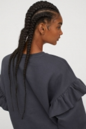 Sweatshirt mit Volants CHF 14.95