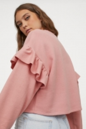 Sweatshirt mit Volants CHF 9.95