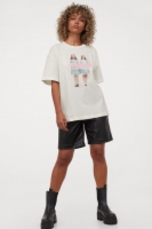 Oversize-T-Shirt mit Druck CHF 7.95