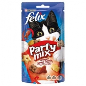 Qualipet  Felix Party Mix - Grillspass - Rind, Huhn, Lachs 60g