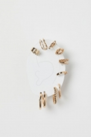 10-Pack Earcuffs und Ohrringe