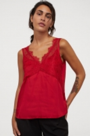 Satintop mit Spitze CHF 15.95