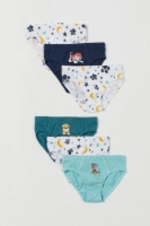 HM  6er-Pack Slips mit Druck