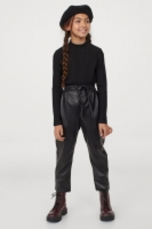HM  Joggpants aus Lederimitat