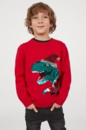 Pullover mit Paillettenmotiv CHF 16.95