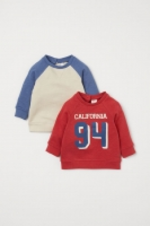 2 Sweatshirts aus Baumwolle CHF 14.95
