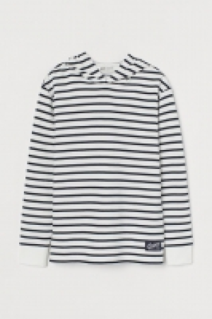 HM  Gestreifter Hoodie