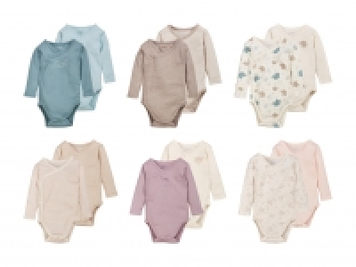 Baby-Bodys/-Wickelbodys, 2er CHF 7.99
